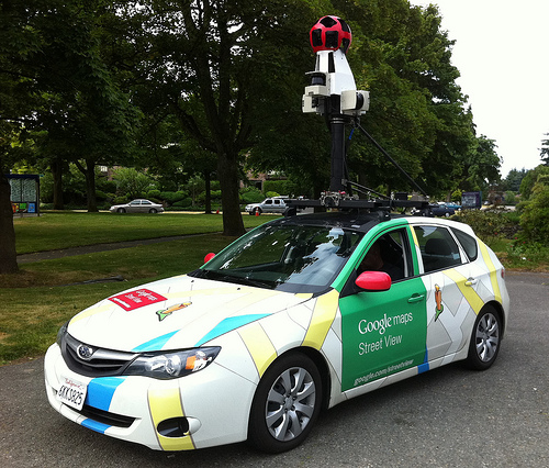 Google local, Google Maps Street View Car